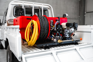 Toyota Land Cruiser HZJ79 4x4 Double Cab Pick-up Fire Fighting Vehicle